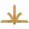 Ekena Millwork Redmond Rough Sawn Timber Gable Bracket, Western Red Cedar, 48"W x 30"H x 4"D x 4"F, 15/12 Pitch GBW048X30X0404RED00RWR - alternate 1